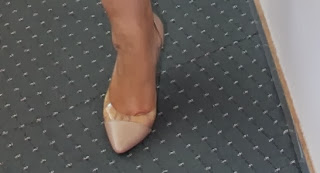 seffaf detayli ayakkabi