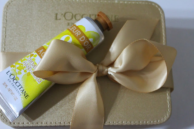 LOCCITANE FLEUR D'OR & ACACIA HAND CREAM